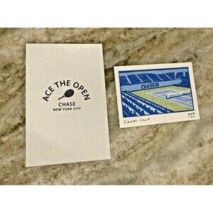 US Open Tennis 2025 Ana Inciardi Mini Print Center Court Chase Limited Edition